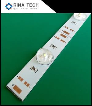 A fonte luminosa do diodo emissor de luz conduziu a tira impermeável da lente para TＶ